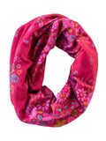 Full Boho Bandeau® Headband - Merlot Floral Bandana
