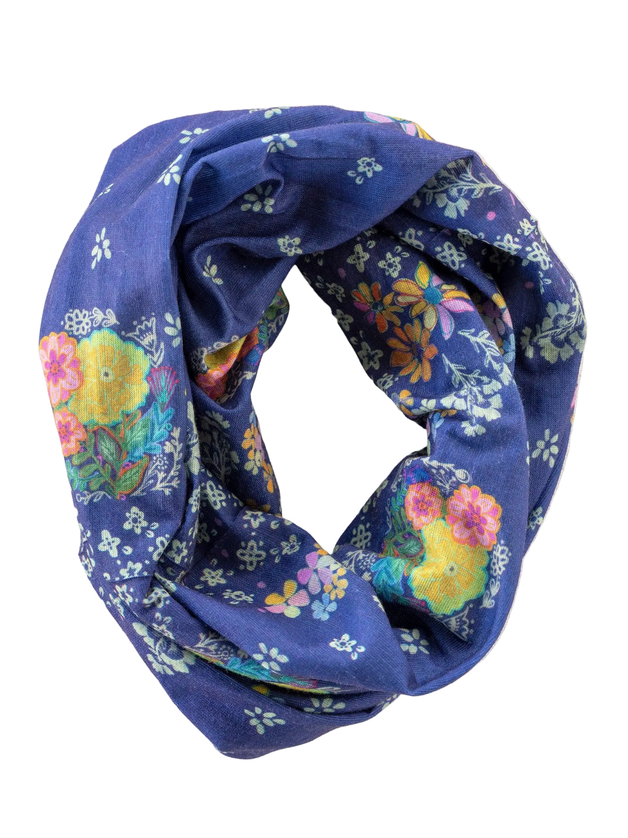 Full Boho Bandeau® Headband - Tropic Bandana Navy